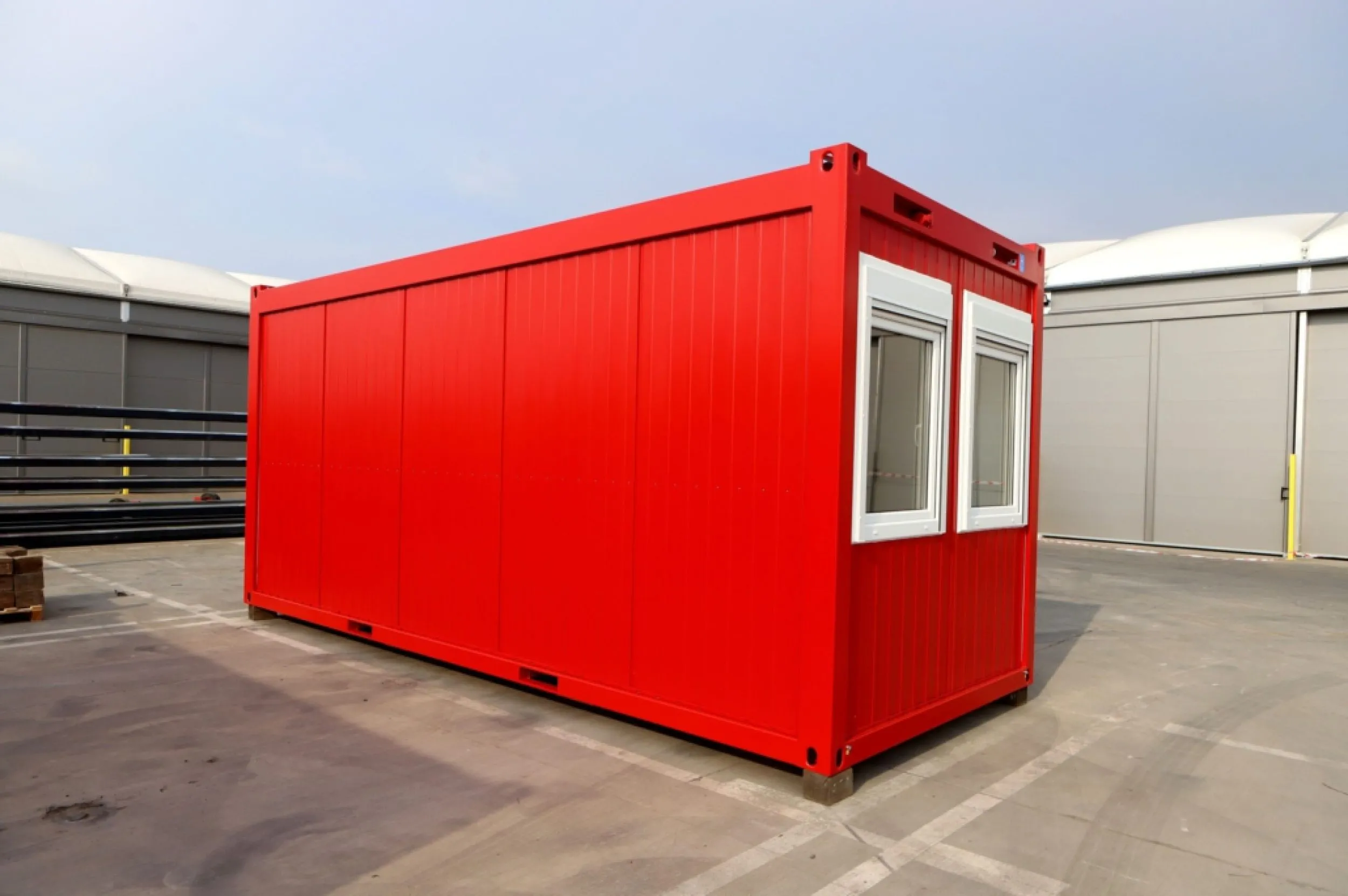 Kantoor unit rood