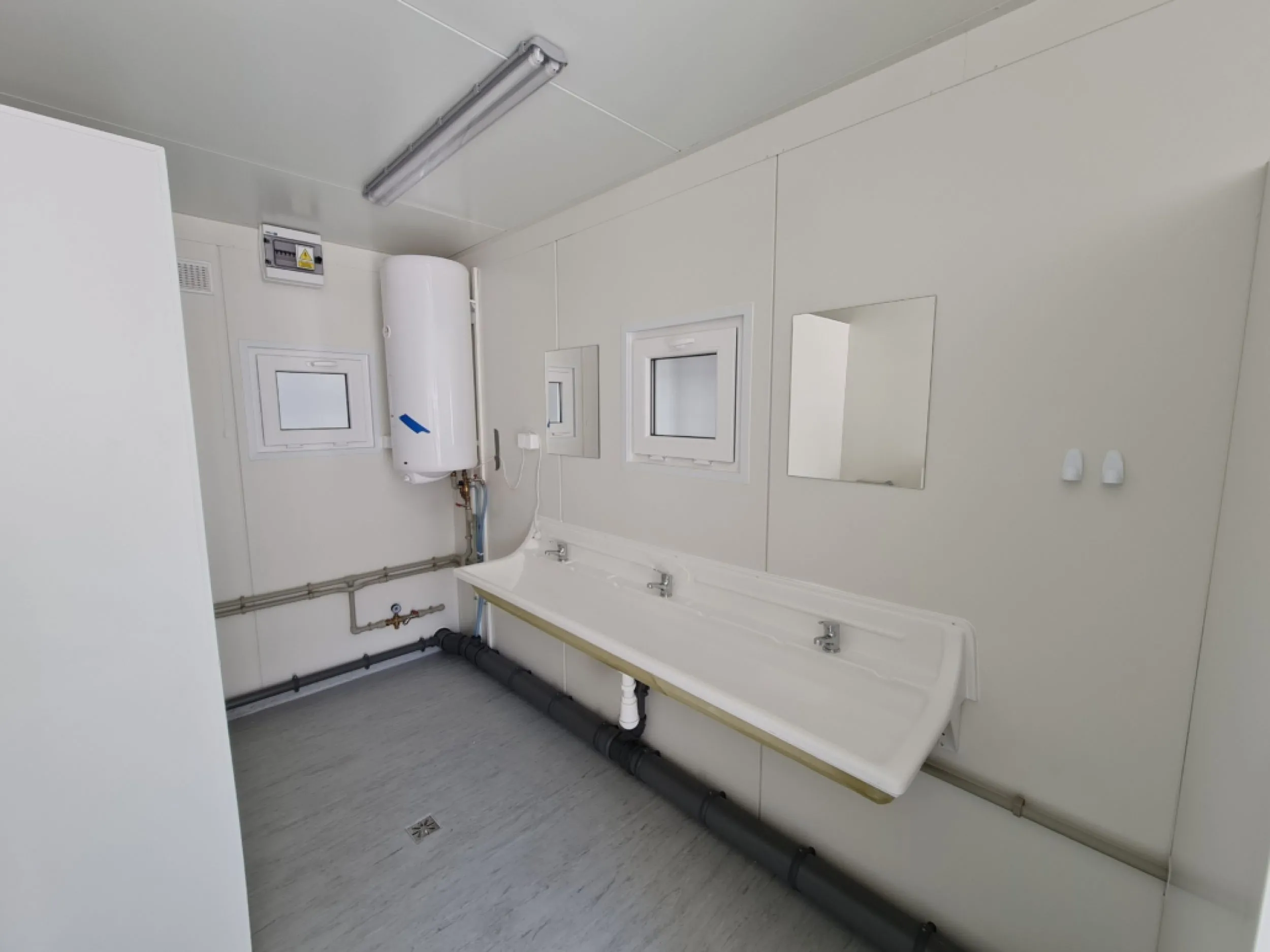 Sanitair unit handen wassen