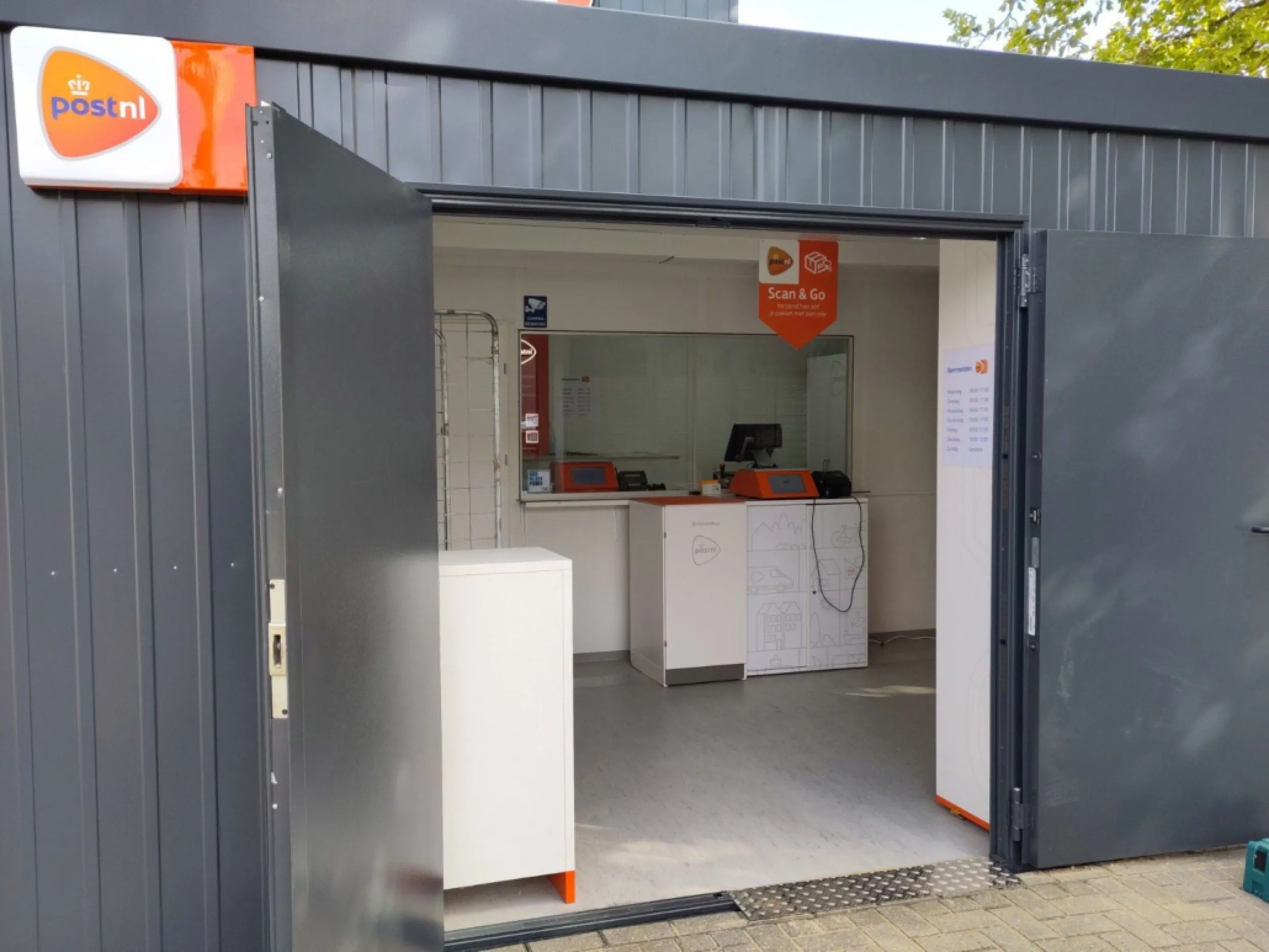 Kantoor unit als postnl punt