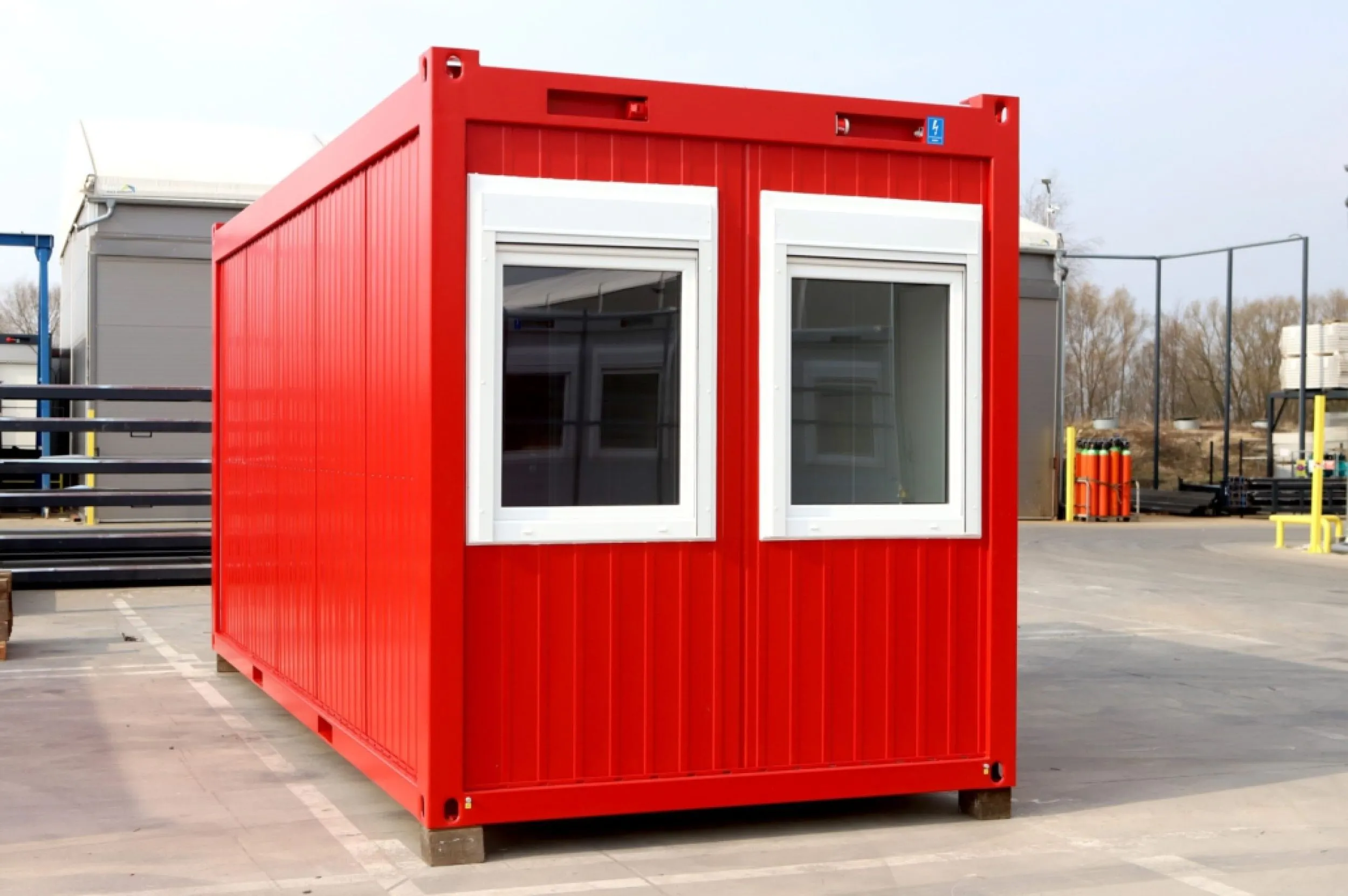 Kantoor unit rood