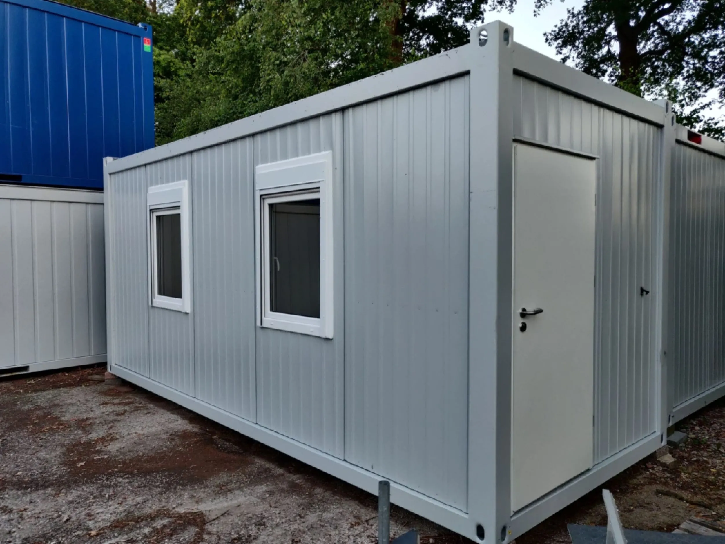 Kantoor unit grijs