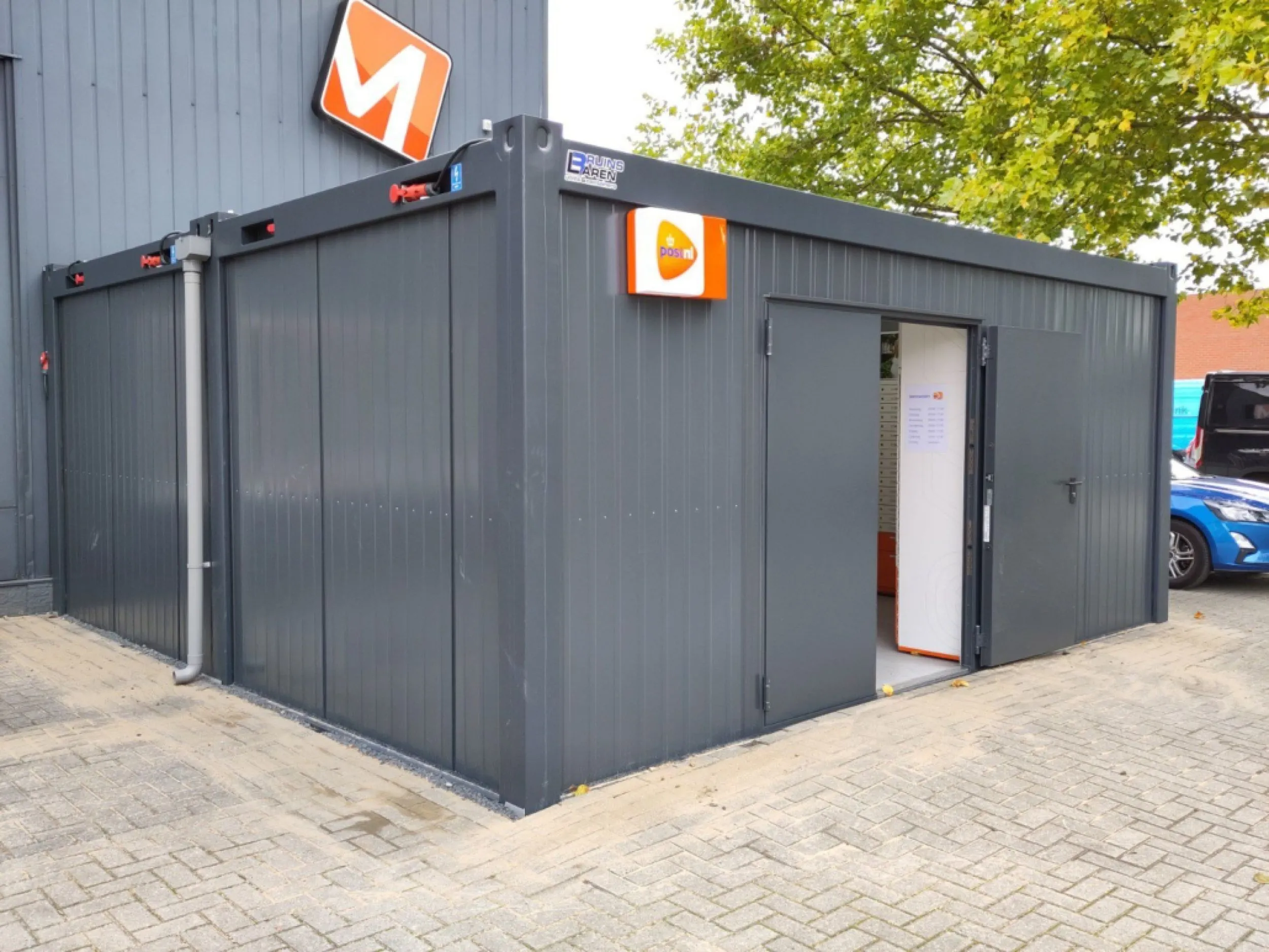 Kantoor unit als postnl punt