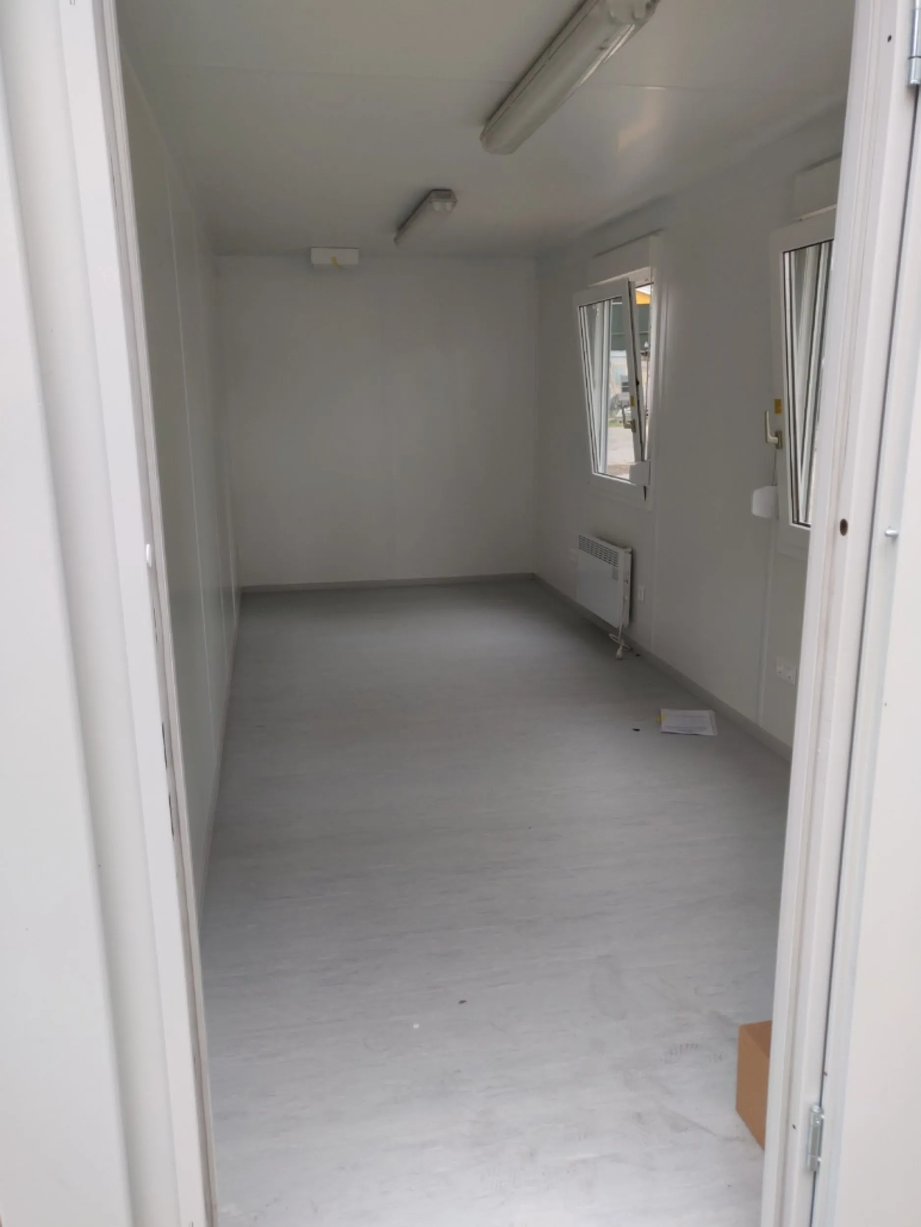 binnen kant bouw keet