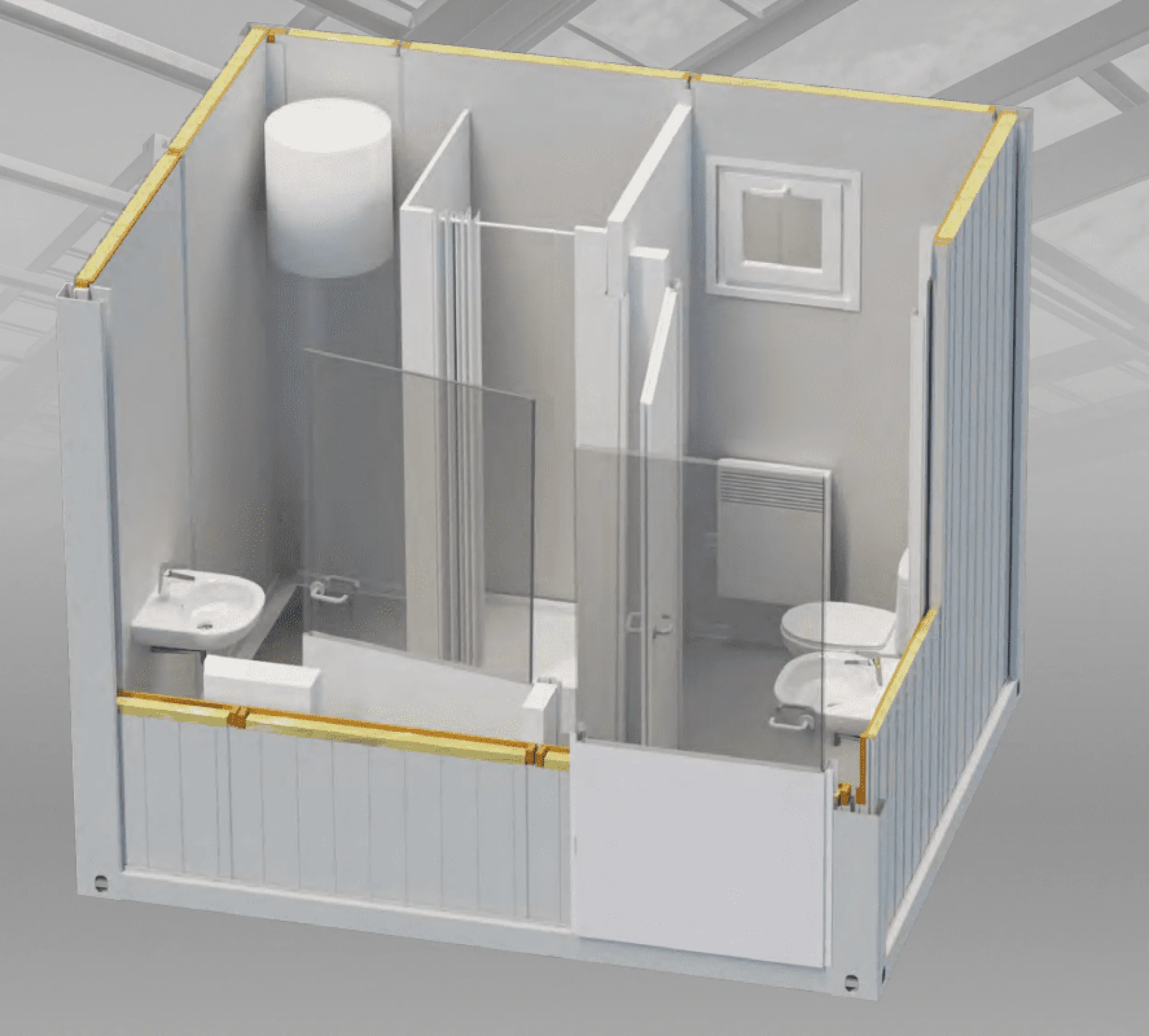 MS10 Sanitair unit