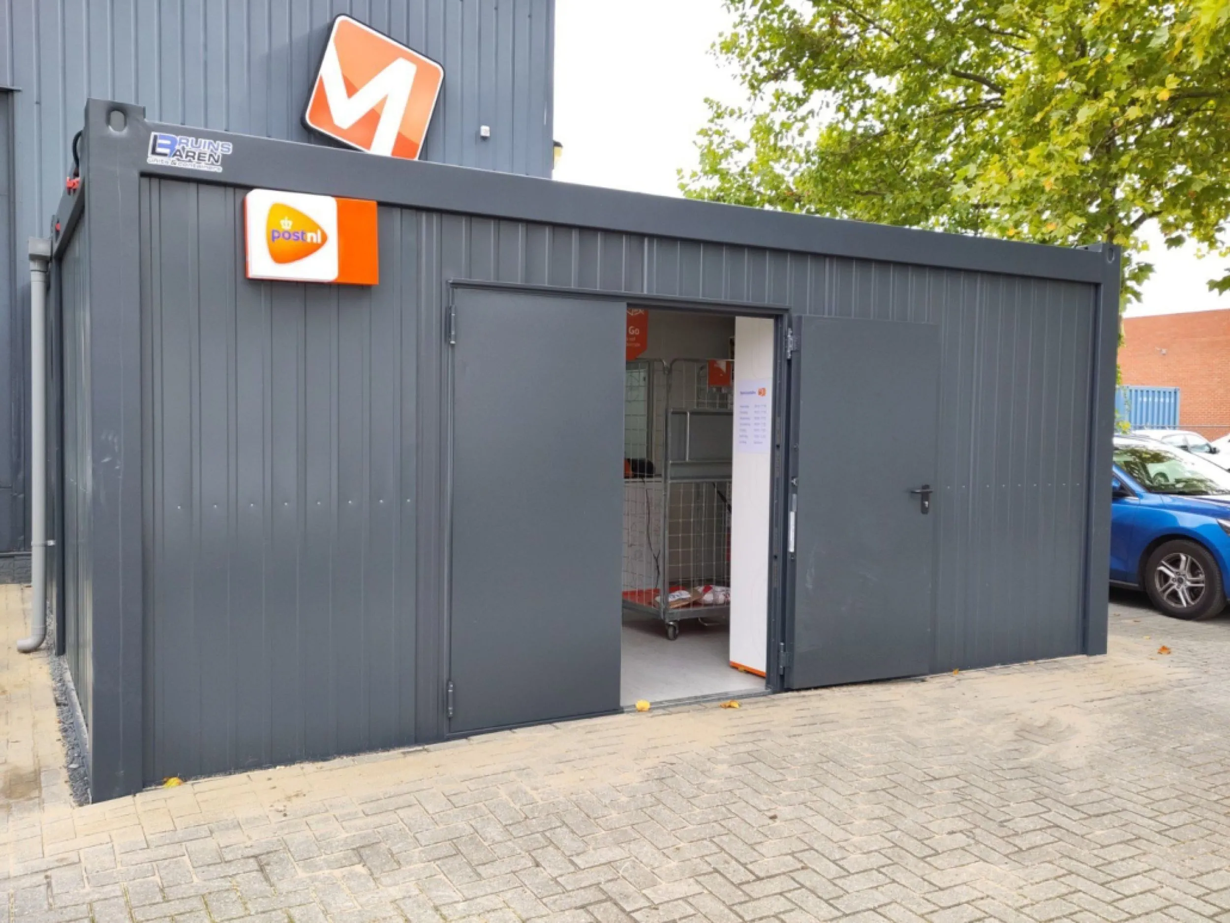 Kantoor unit als postnl punt